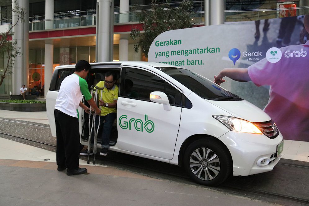 (c) Grab