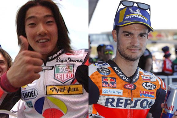Norifumi Abe dan Dani Pedrosa (c) MotoGP.com/HRC