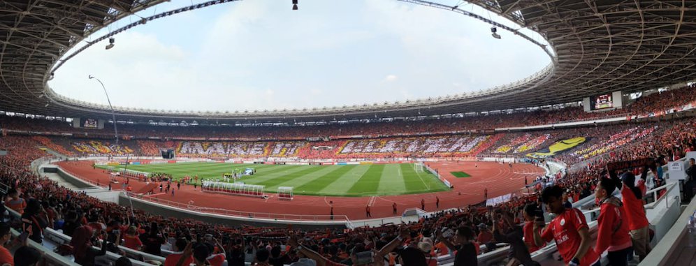 Koreografi Make it Eleven The Jakmania (c) Fitri Apriani