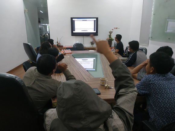 Suasana Rapat Redaksi Bolanet (c) Bolanet