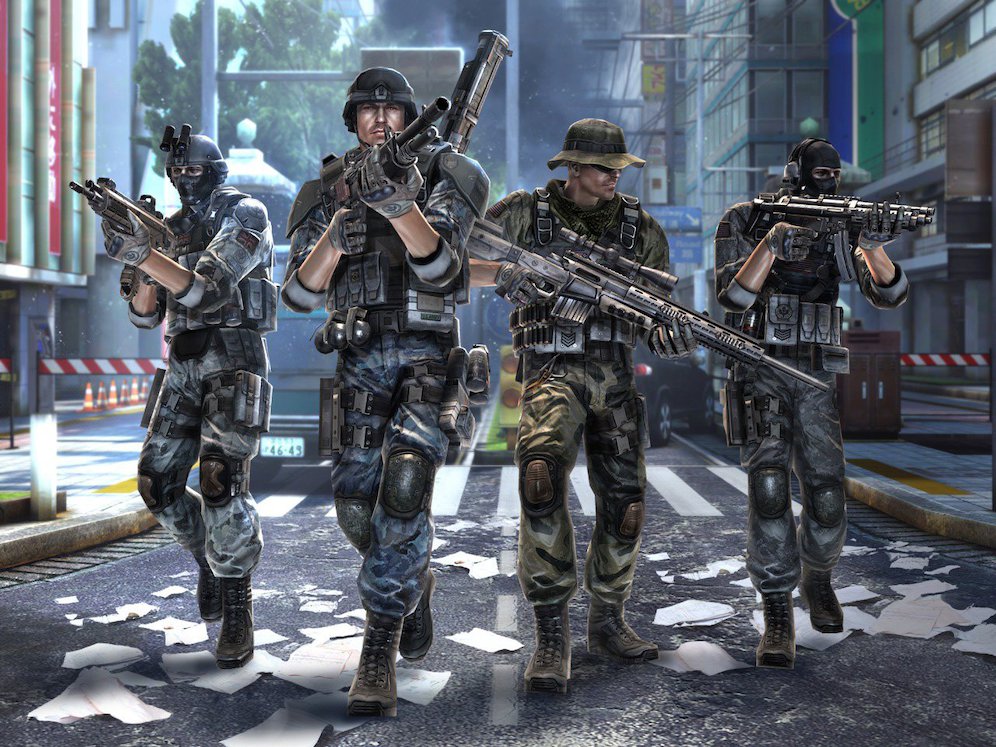 Modern Combat 5. (c) gameloft