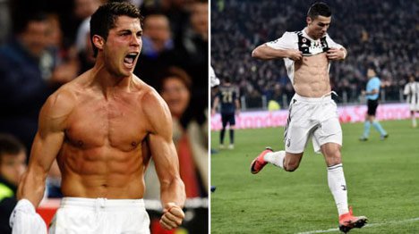 #10YearChallenge Cristiano Ronaldo (c) ESPN