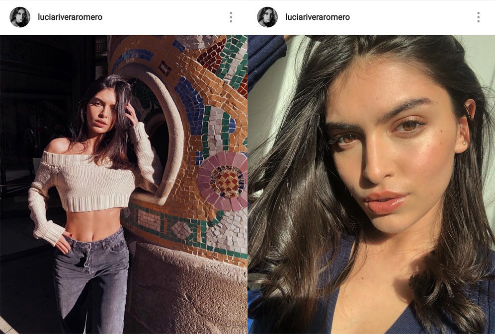 Lucia Rivera Romero (c) Instagram/LuciaRiveraRomero