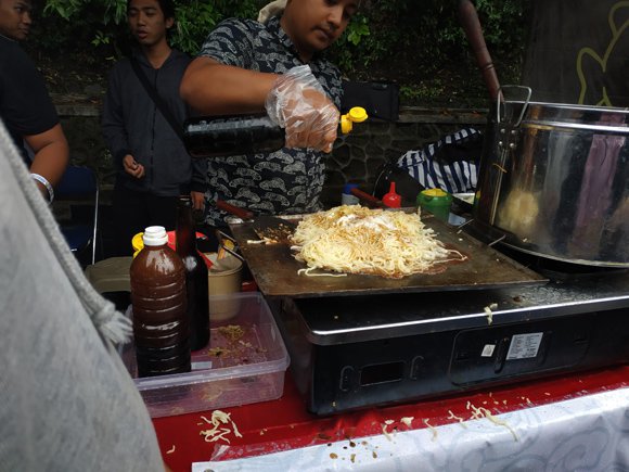 Salah satu kuliner khas Jepang, Yakisoba (c) Serafin Unus Pasi