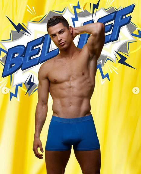 Celana dalam SS19 CR7 (c) Tangkap layar Instagram @cristiano