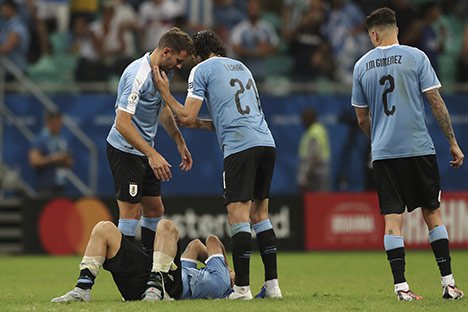 Luis Suarez, Uruguay (c) AP Photo
