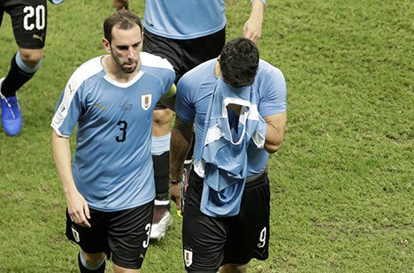 Luis Suarez, Uruguay (c) AP Photo