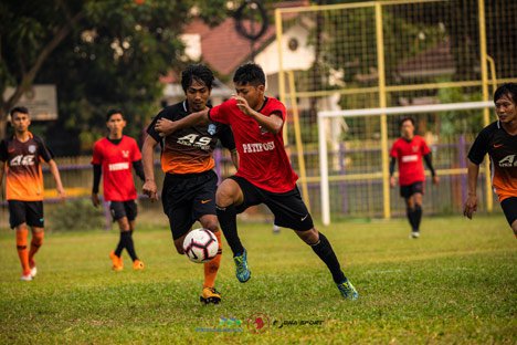 Andi Sport Vs AMW Tangerang di Final Liga Ayo 2019 Tangerang. (c) bola.net