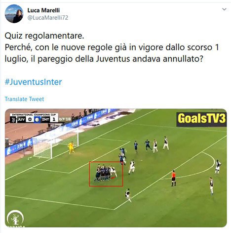 Gol Ronaldo seharusnya dianulir