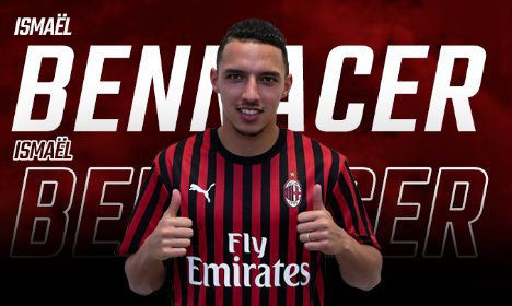 Ismael Bennacer (c) AC Milan.com