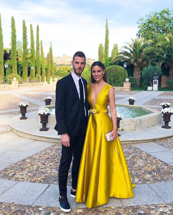 David De Gea dan Edurne. (c) instagram.com/edurnity