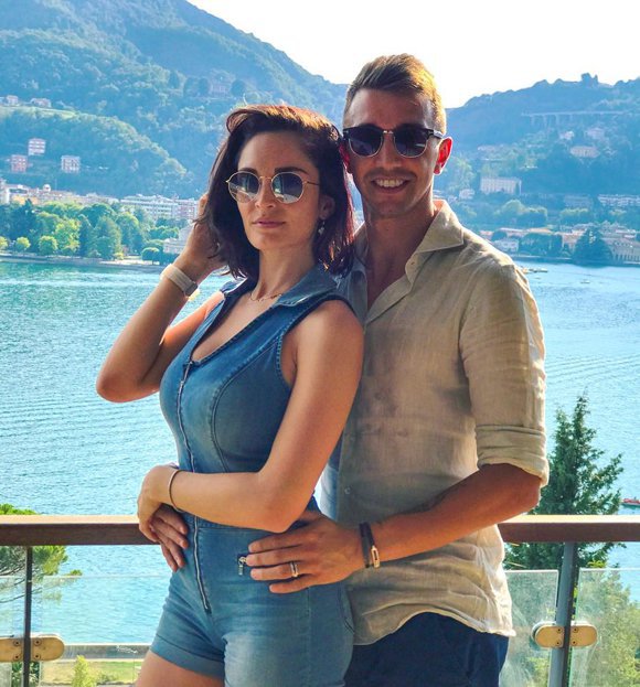 Fernando Muslera dan Patricia Callero (c) Instagram.com/patriciacallero