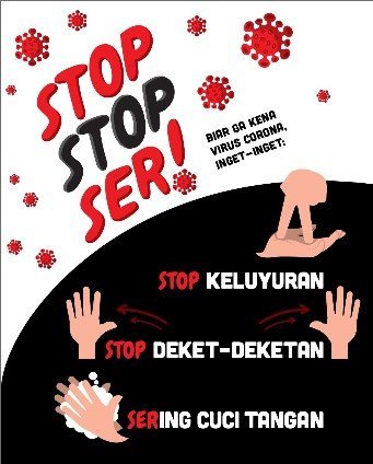 3 Kata  Ampuh untuk  Cegah Penyebaran Virus Corona  Stop 