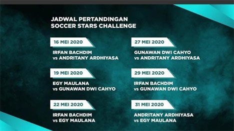 Jadwal Rexona Men Soccer Stars Challenge. (c) rexonamen