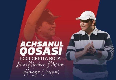 Buku memoar sepak bola Achsanul Qosasi (c) Fitri Apriani