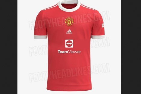 Bocoran jersey Manchester United 2021/2022 (c) Footyheadlines