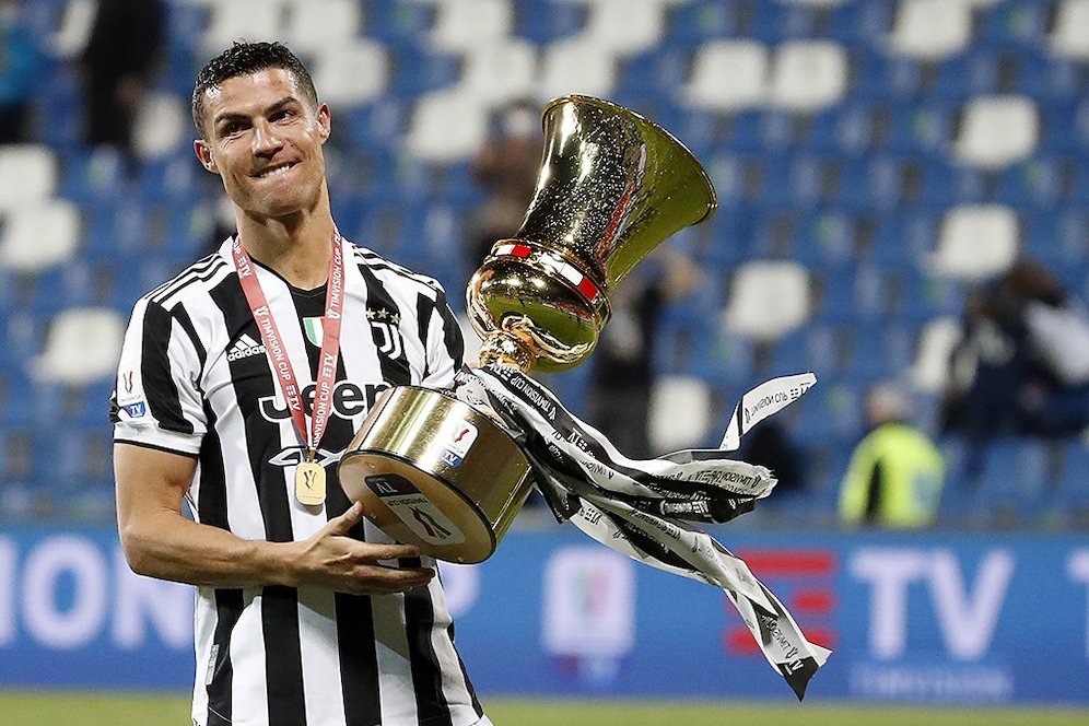 Juventus juara Coppa Italia 2020-2021 setelah mengalahkan Atalanta 2-1 di Stadion Mapei, Kamis (20/5/2021) dini hari WIB. (c) AP Photo