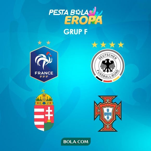 Kontestan Euro 2021 Grup F. (c) Bola.com/Adreanus Titus