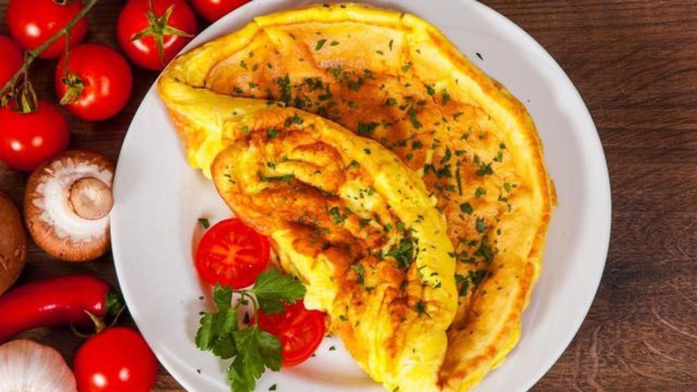 Ilustrasi omelet (c) Unsplash