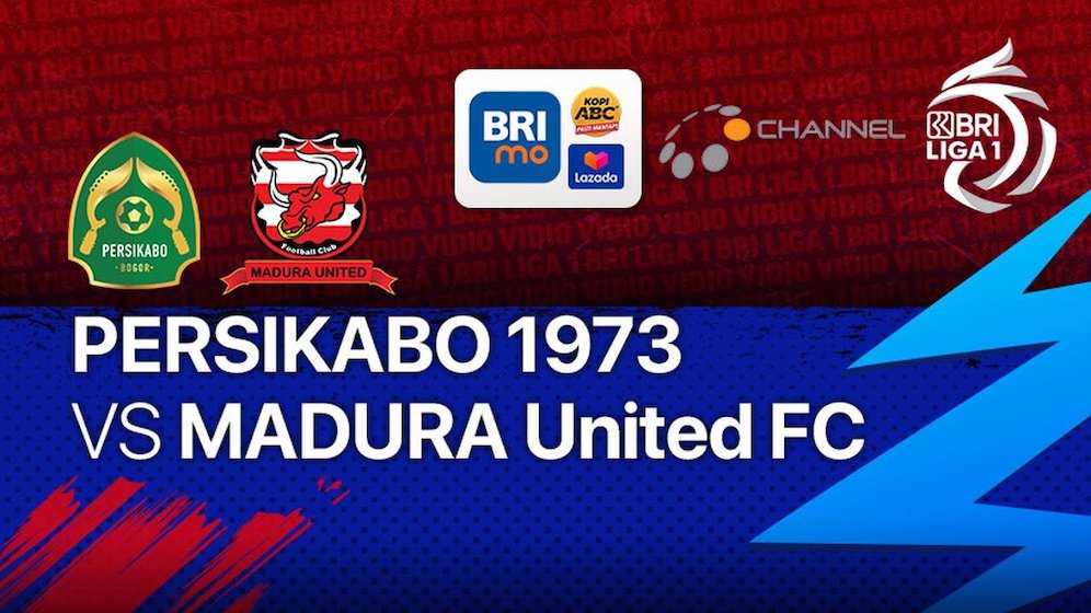 BRI Liga 1: Persikabo Vs Madura United bisa disaksikan di Vidio. (c) vidio