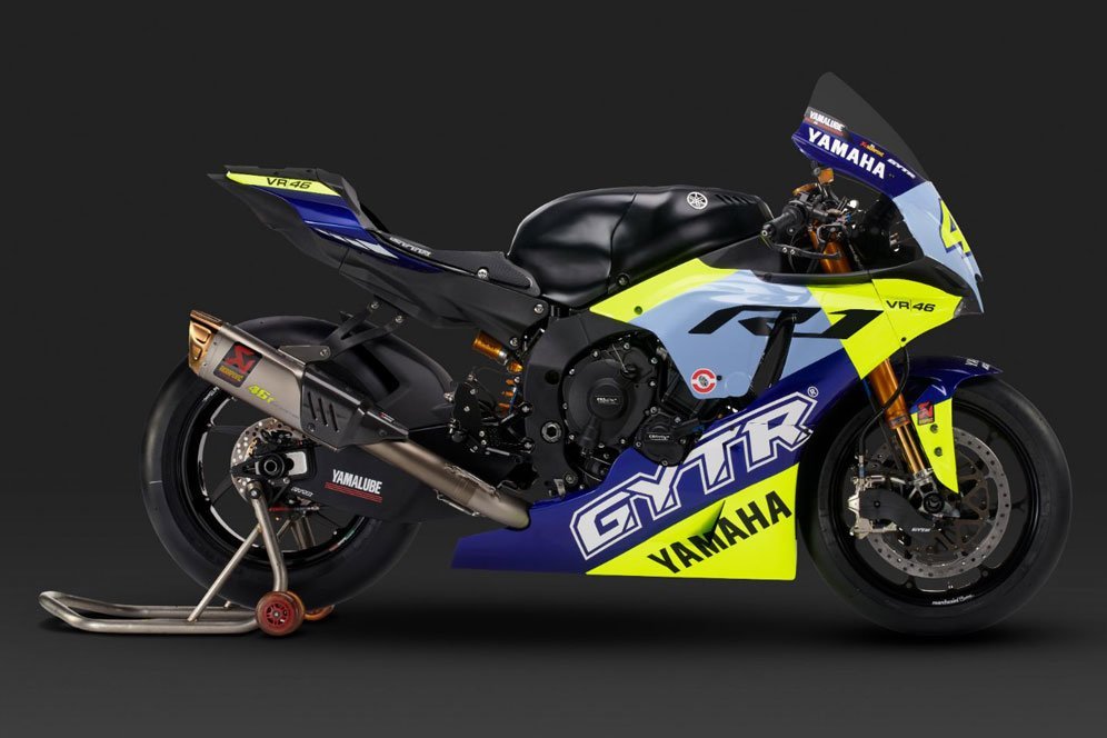 Motor superbike R1 GYTR VR46 milik Valentino Rossi. (c) Yamaha Racing