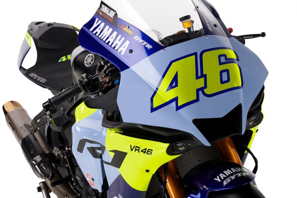 Motor superbike R1 GYTR VR46 milik Valentino Rossi. (c) Yamaha Racing