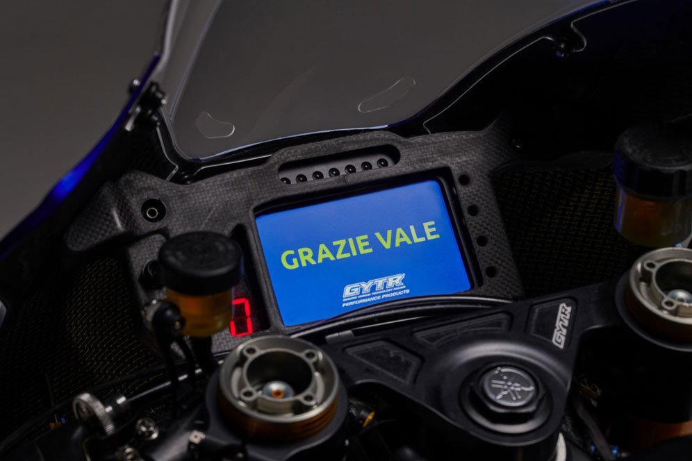 Motor superbike R1 GYTR VR46 milik Valentino Rossi. (c) Yamaha Racing