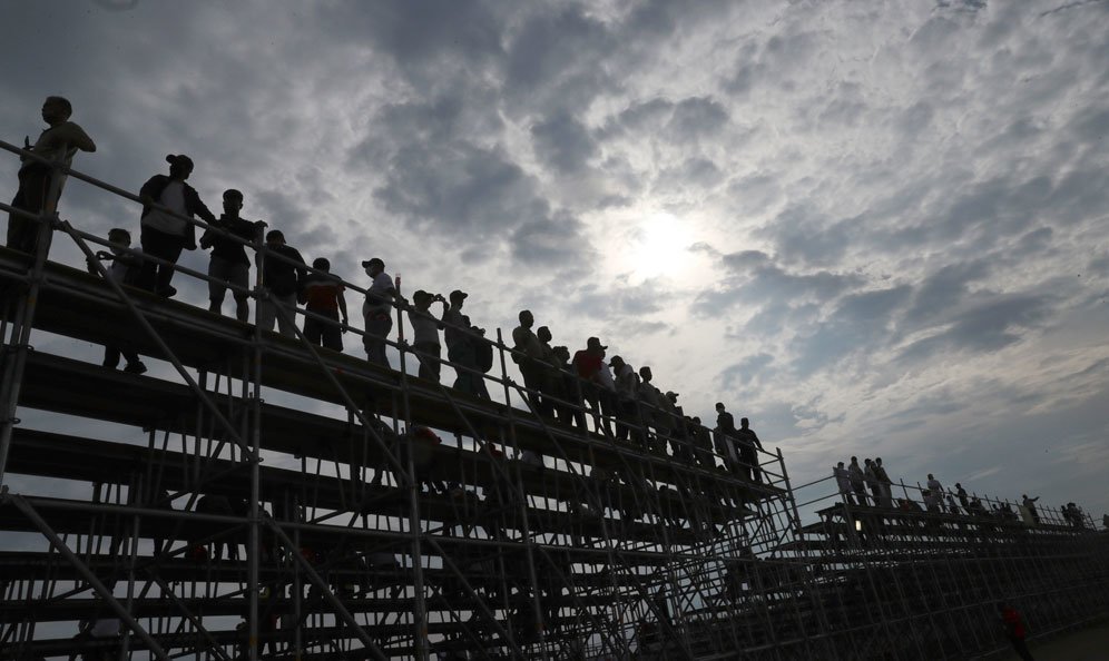 WorldSBK Indonesia 2021 di Sirkuit Mandalika. (c) AP Photo