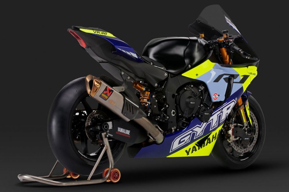 Motor superbike R1 GYTR VR46 milik Valentino Rossi. (c) Yamaha Racing