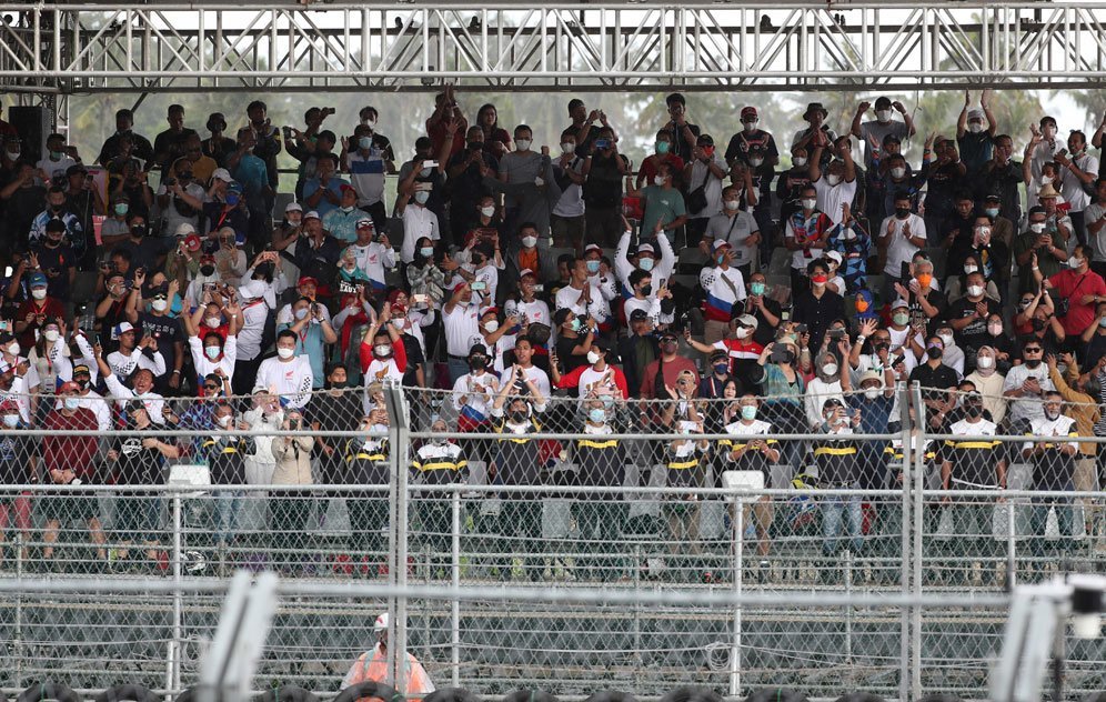 WorldSBK Indonesia 2021 di Sirkuit Mandalika. (c) AP Photo