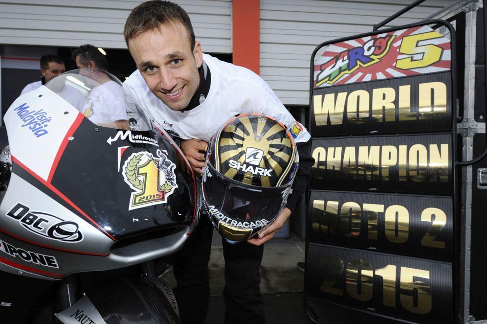 Johann Zarco saat menjuarai Moto2 2015 bareng Ajo Motorsport. (c) MotoGP.com