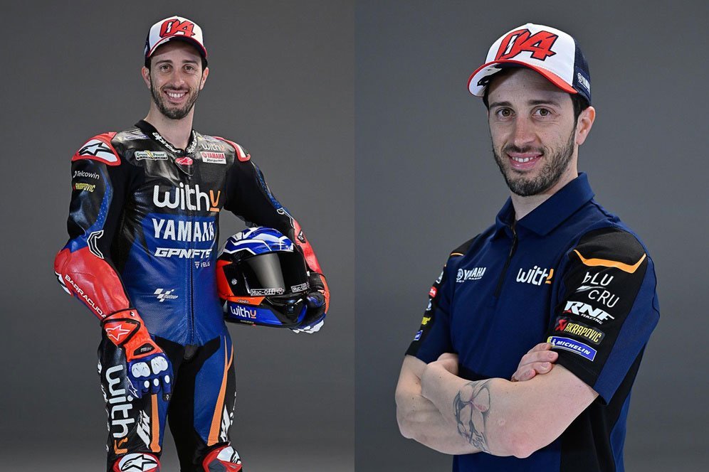 Pembalap WithU Yamaha RNF MotoGP Team, Andrea Dovizioso (c) RNF Yamaha