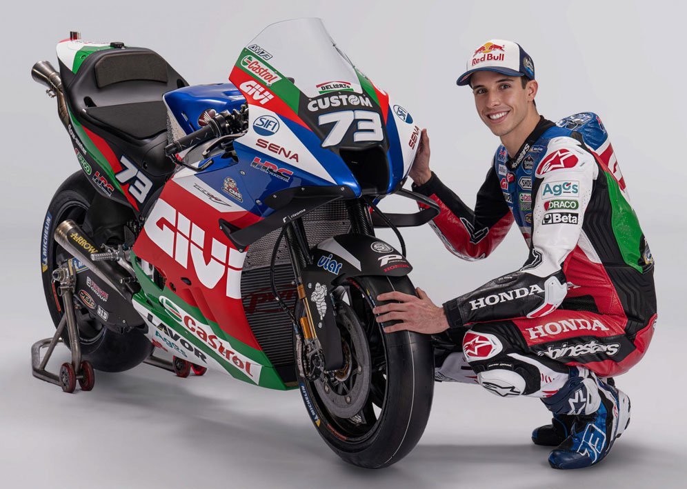Pembalap LCR Honda Castrol, Alex Marquez (c) LCR Honda
