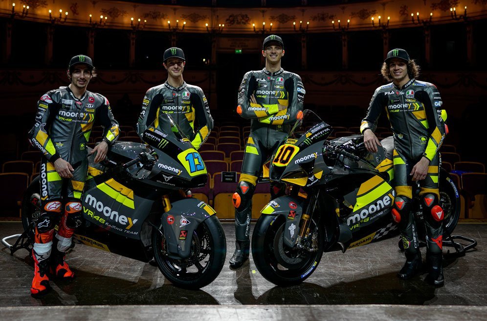 Skuad Mooney VR46 Racing Team MotoGP dan Moto2 2022 (c) VR46 Racing Team