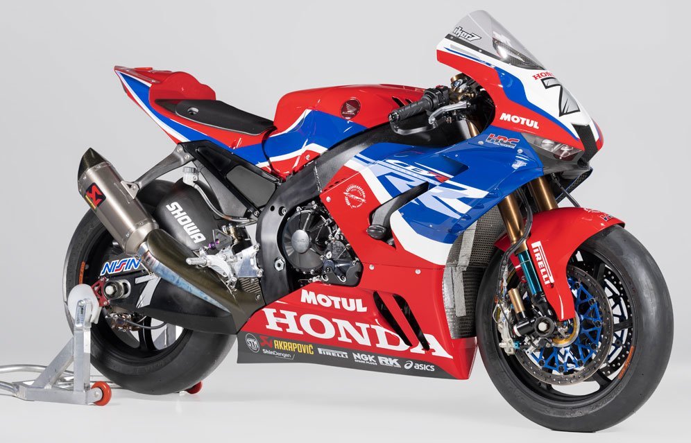 Motor CBR1000RR-R milik Team HRC di WorldSBK 2022. (c) HRC