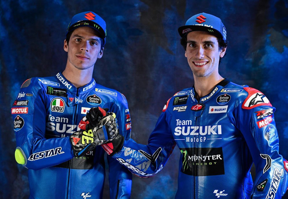 Pembalap Suzuki Ecstar, Joan Mir dan Alex Rins (c) Suzuki Racing