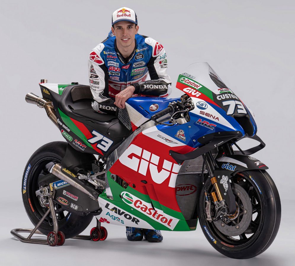Pembalap LCR Honda Castrol, Alex Marquez (c) LCR Honda