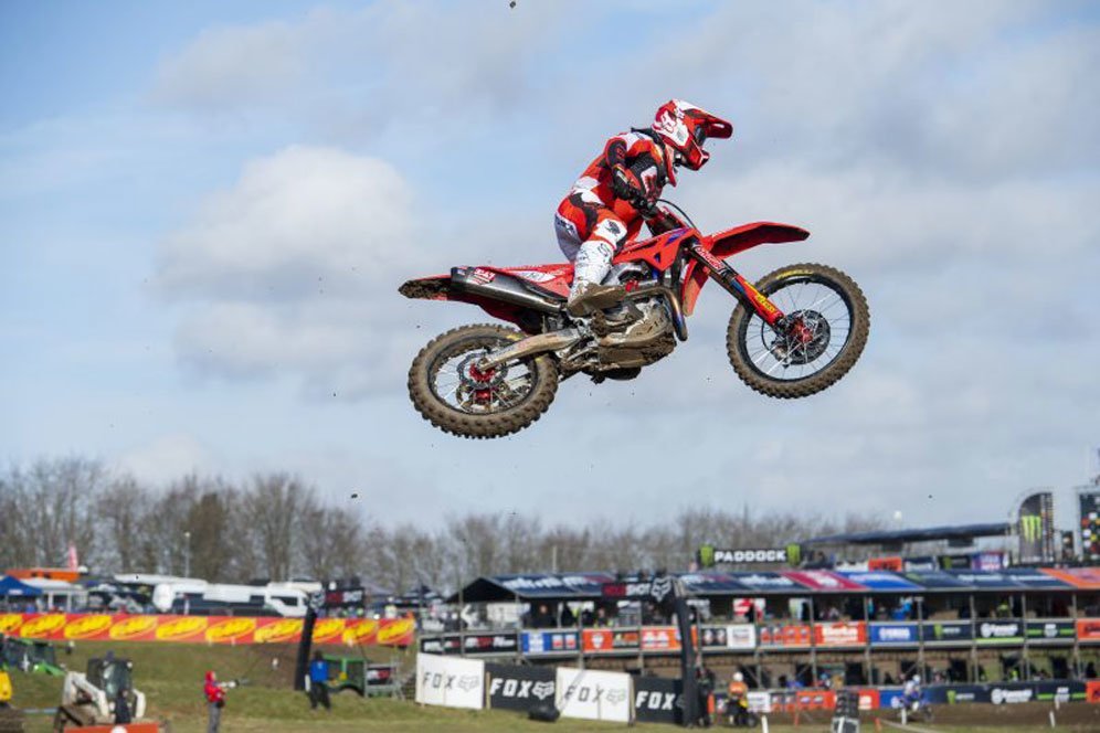 Pembalap Team HRC MXGP, Mitch Evans (c) Honda Racing Corporation