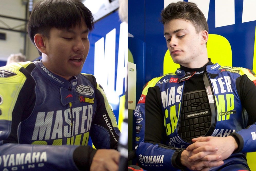 Pembalap Yamaha VR46 Master Camp Team, Keminth Kubo dan Manuel Gonzalez (c) Yamaha Racing