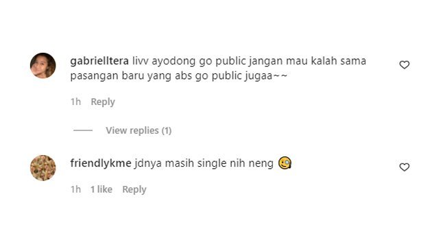 Komentar Netizen di Instagram Livy Renata. (c) Instagram/livyrenata