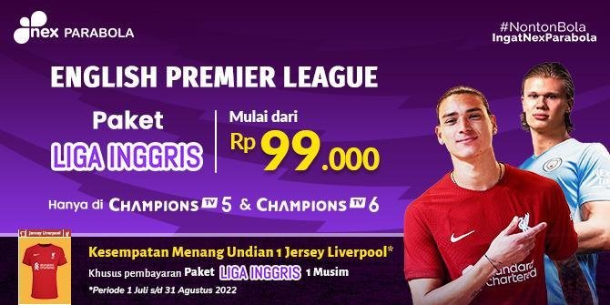 Paket Liga Inggris Nex Parabola (c) Nex Parabola