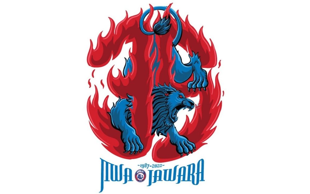 Logo perayaan ulang tahun ke-35 Arema (c) Ist