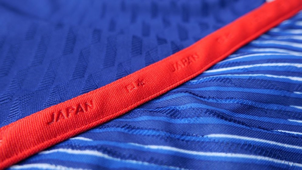 Detail Jersey Kandang Jepang 2022/23 (c) JFA