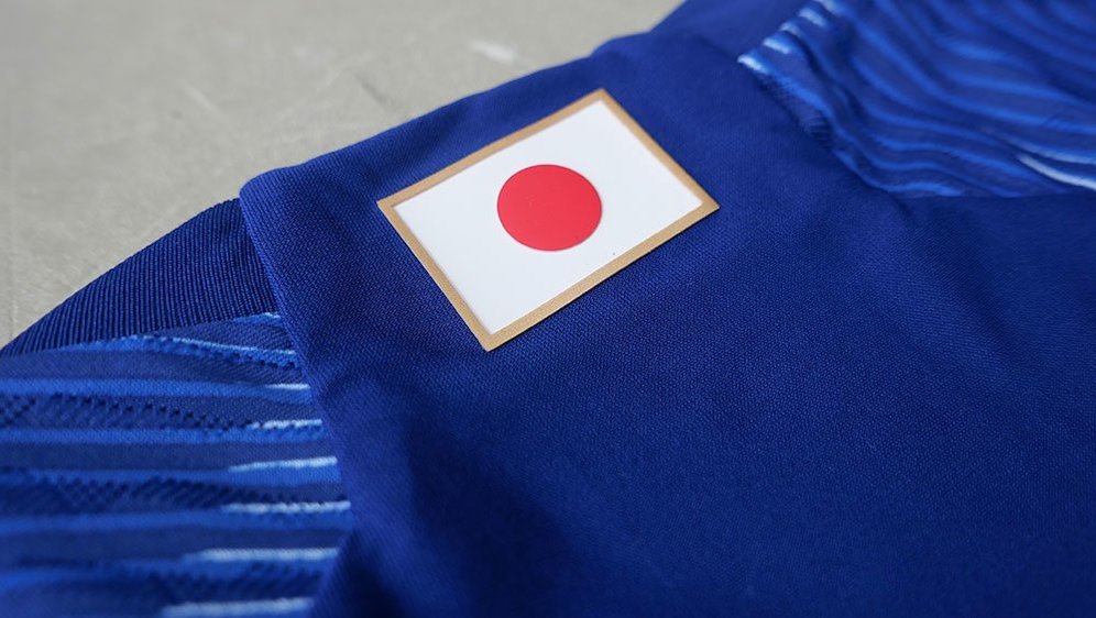 Detail Jersey Kandang Jepang 2022/23 (c) JFA