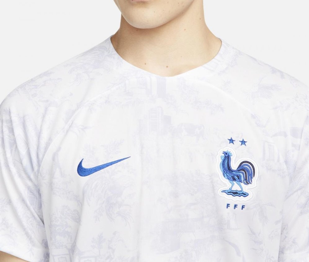 Jersey Prancis untuk Piala Dunia 2022 (c) NIKE