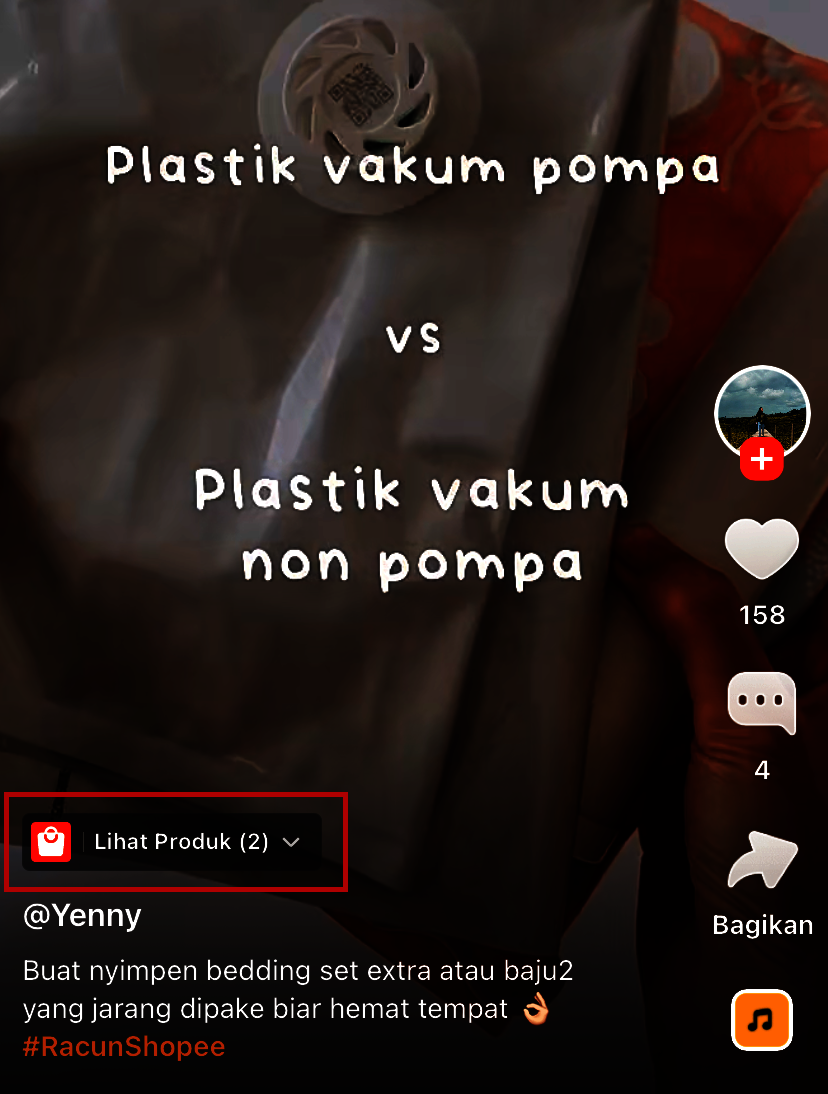 Shopee Video (c) Istimewa