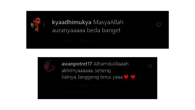 Komentar warganet pada unggahan Instagram Happy Asmara. (c) Instagram/Happy_Asmara77