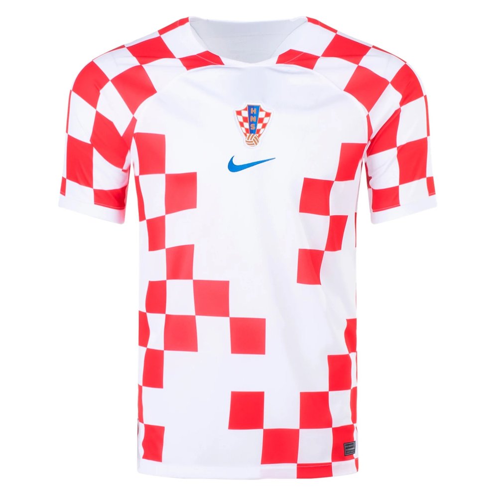 Jersey Kandang Kroasia di Piala Dunia 2022 (c) Nike