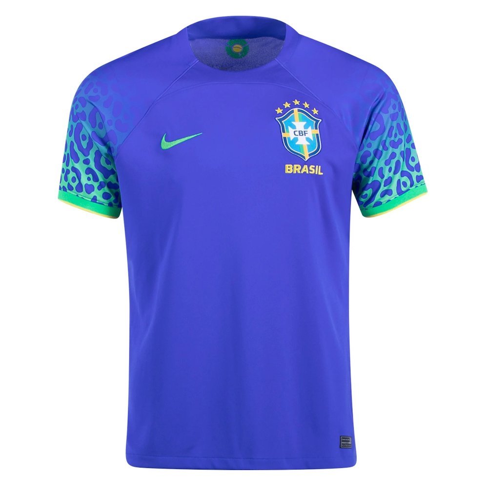 Jersey Tandang Brasil di Piala Dunia 2022 (c) Nike