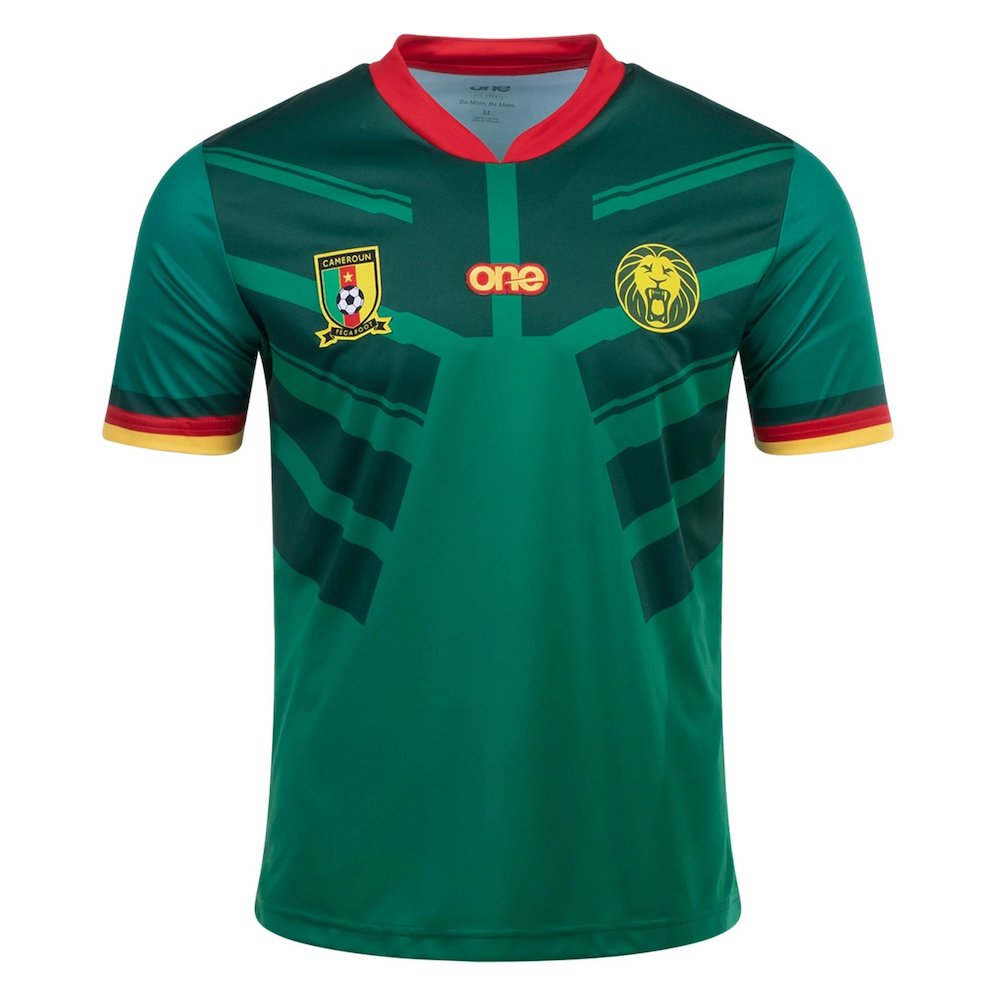 Jersey Kandang Kamerun di Piala Dunia 2022 (c) One All Sports